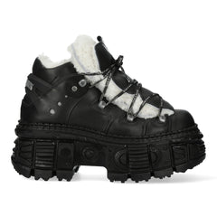 New Rock - Wall Platform Shoe M-WALL106BSHLACE-C1