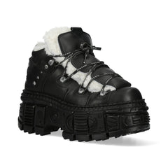 New Rock - Wall Platform Shoe M-WALL106BSHLACE-C1