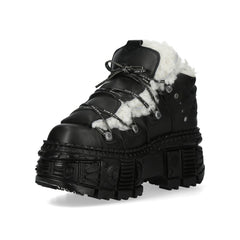 New Rock - Wall Platform Shoe M-WALL106BSHLACE-C1