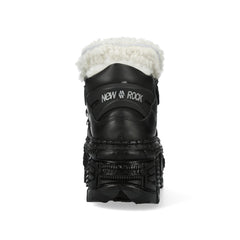 New Rock - Wall Platform Shoe M-WALL106BSHLACE-C1