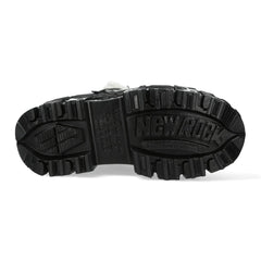 New Rock - Wall Platform Shoe M-WALL106BSHLACE-C1