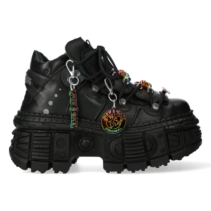 New Rock - Metallic Ankle Boot M-WALL106CC-S1