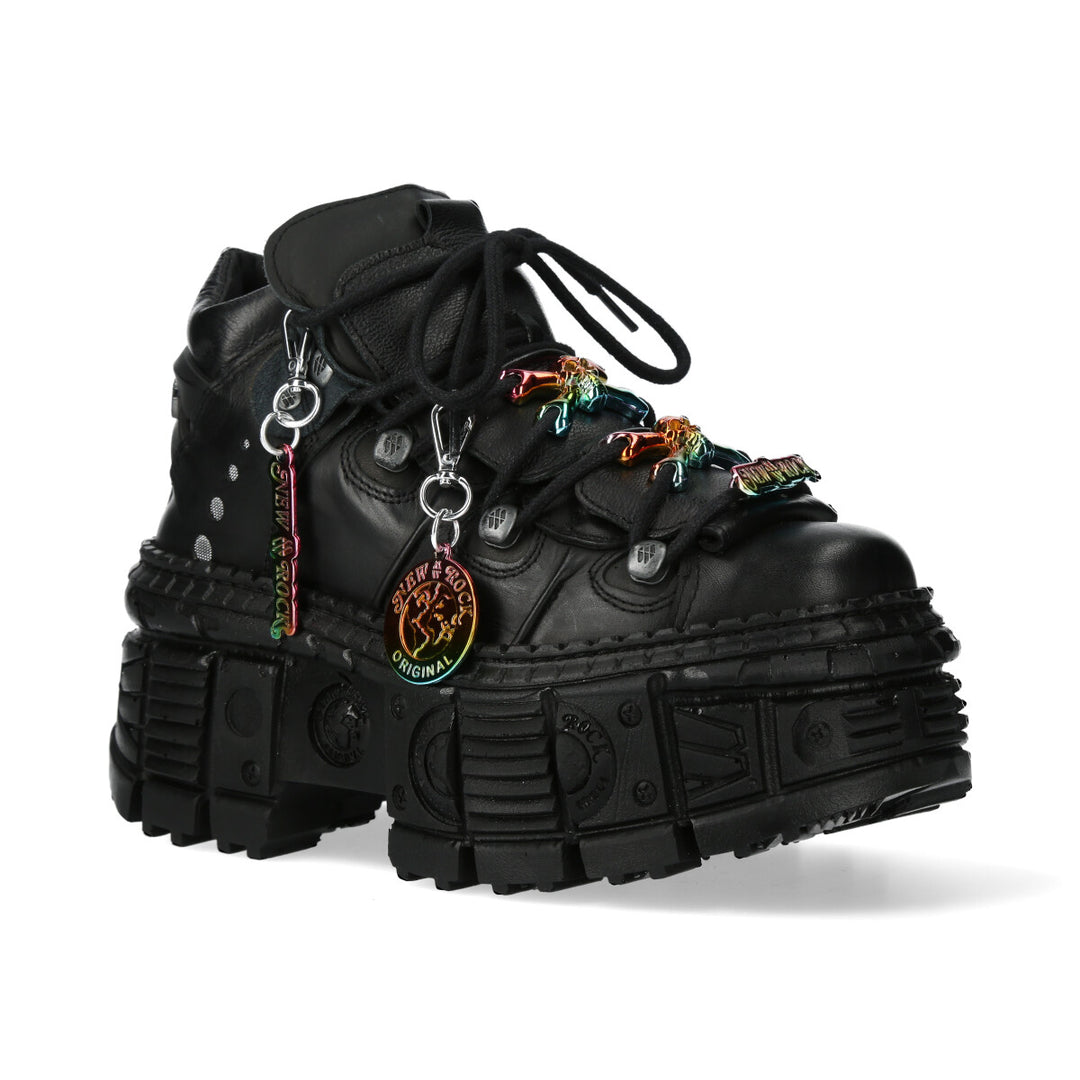 New Rock - Metallic Ankle Boot M-WALL106CC-S1