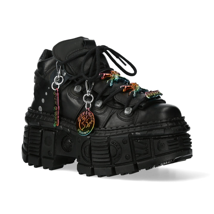 New Rock - Metallic Ankle Boot M-WALL106CC-S1