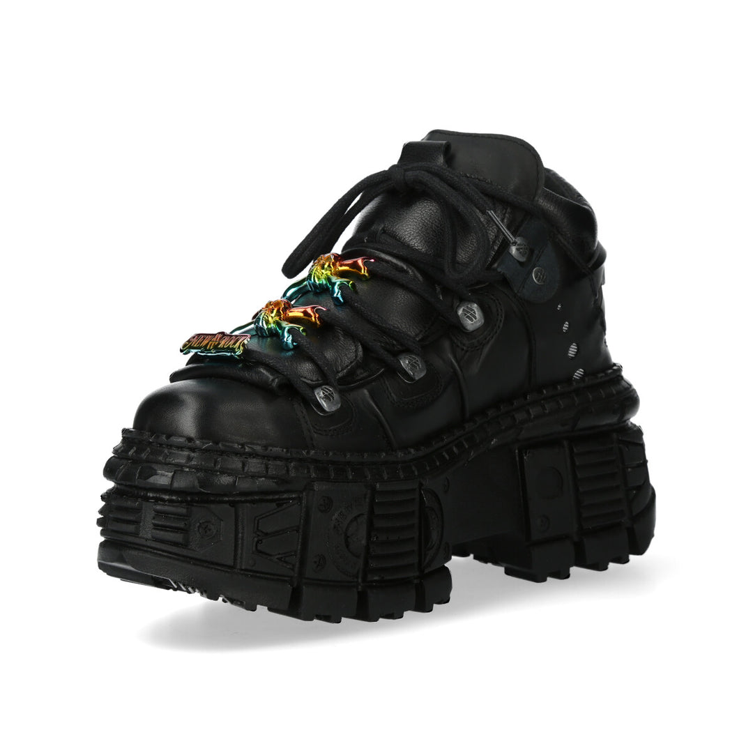 New Rock - Metallic Ankle Boot M-WALL106CC-S1