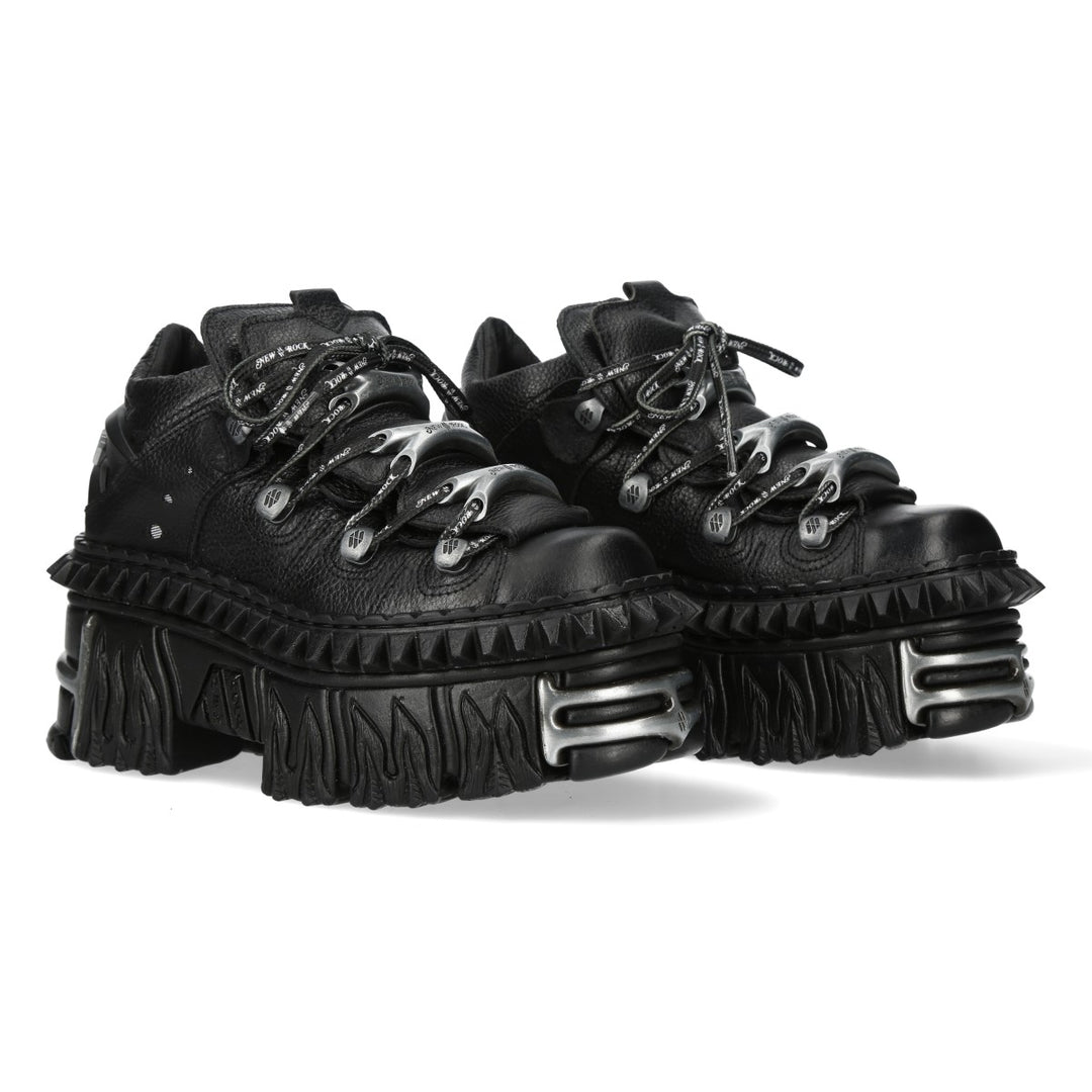 New Rock - Metallic Ankle Boot M-WALL106J-C2