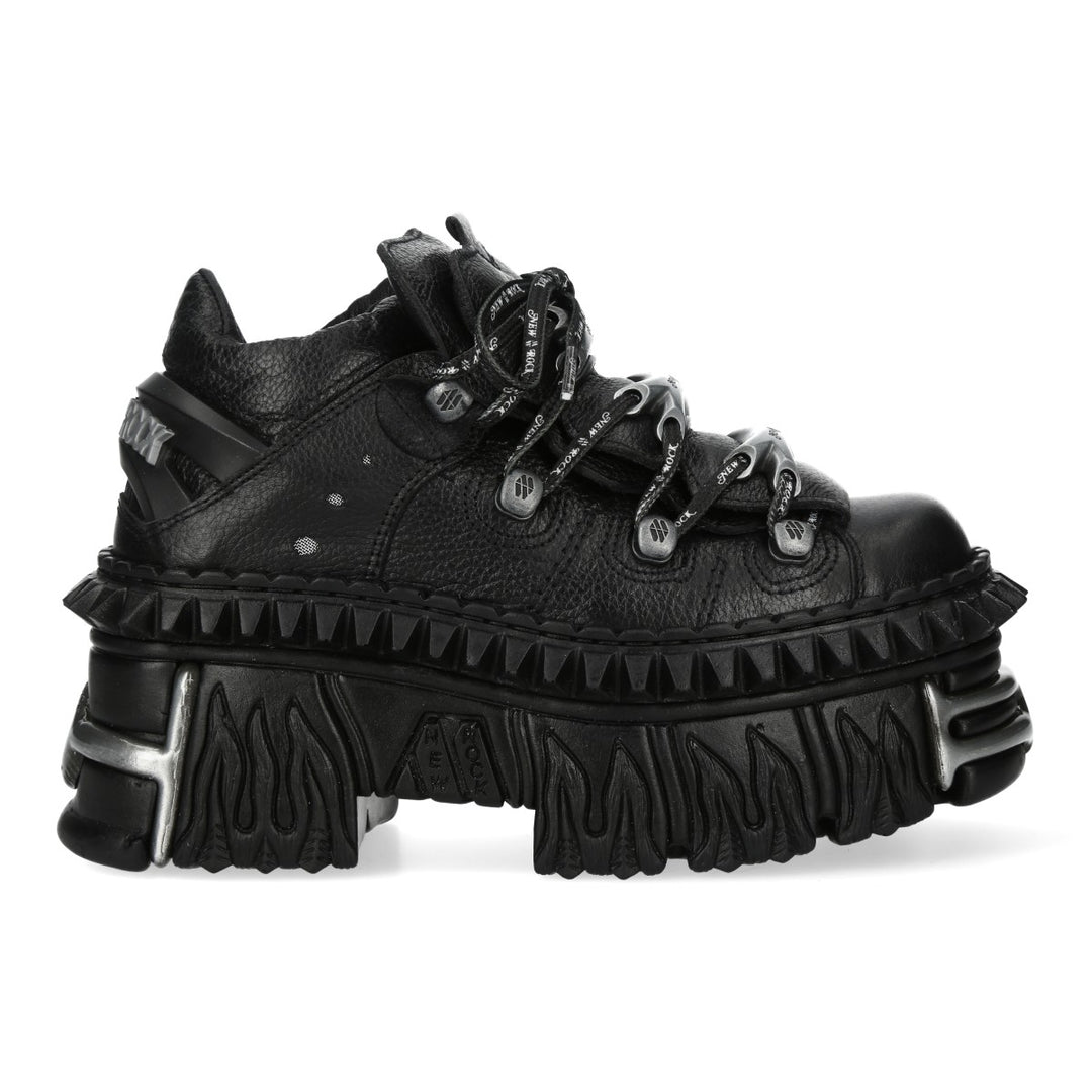New Rock - Metallic Ankle Boot M-WALL106J-C2
