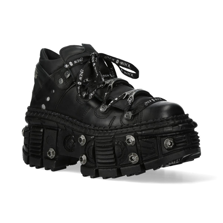 New Rock - Metallic Ankle Boot M-WALL106N-C15