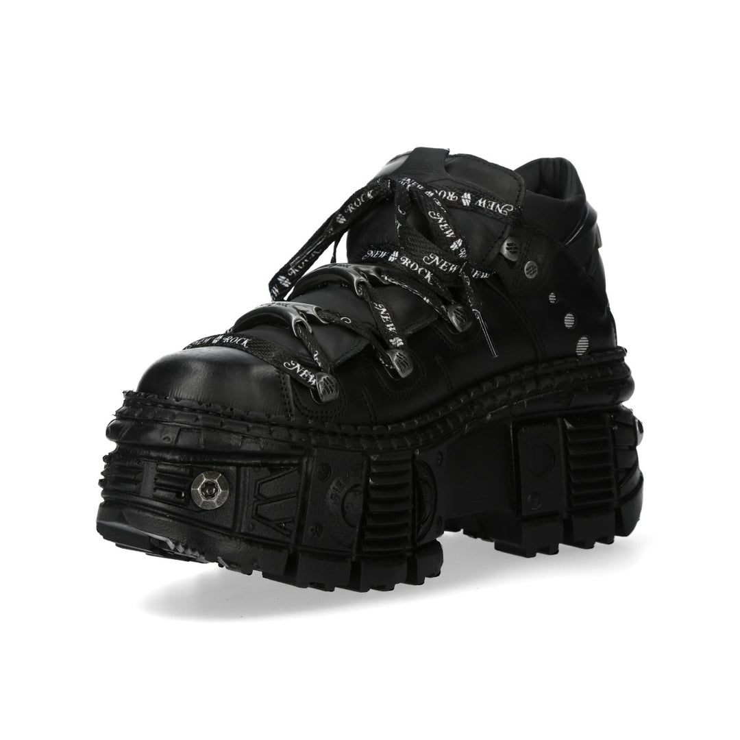 New Rock - Metallic Ankle Boot M-WALL106N-C15