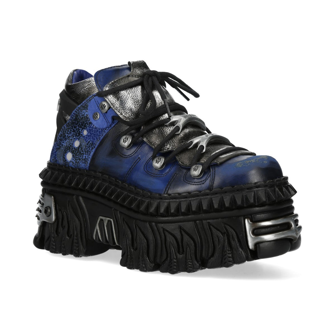 New Rock - Metallic Ankle Boot M-WALL106N-C16