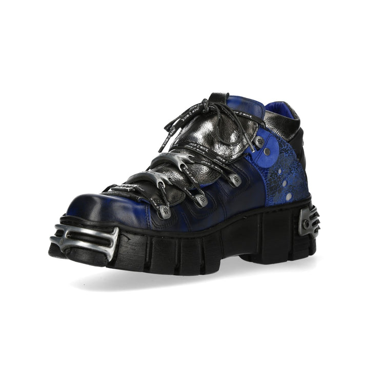 New Rock - Metallic Ankle Boot M-WALL106N-C20