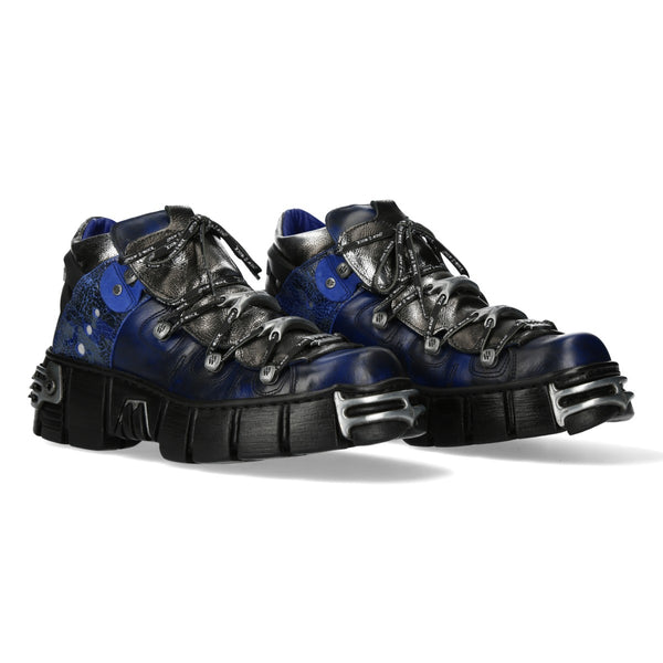 New Rock - Metallic Ankle Boot M-WALL106N-C20
