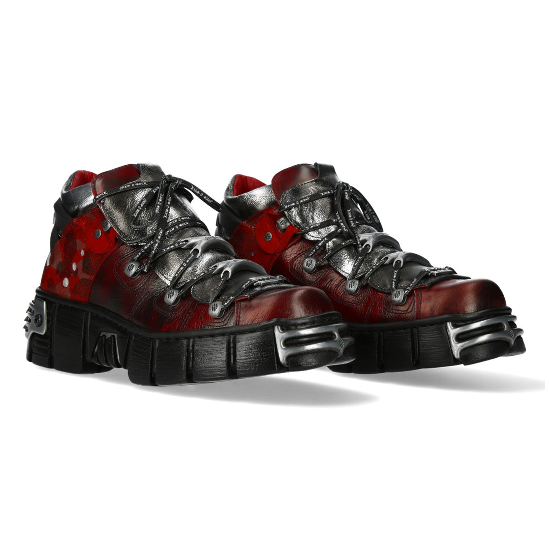 New Rock - Metallic Ankle Boot M-WALL106N-C21