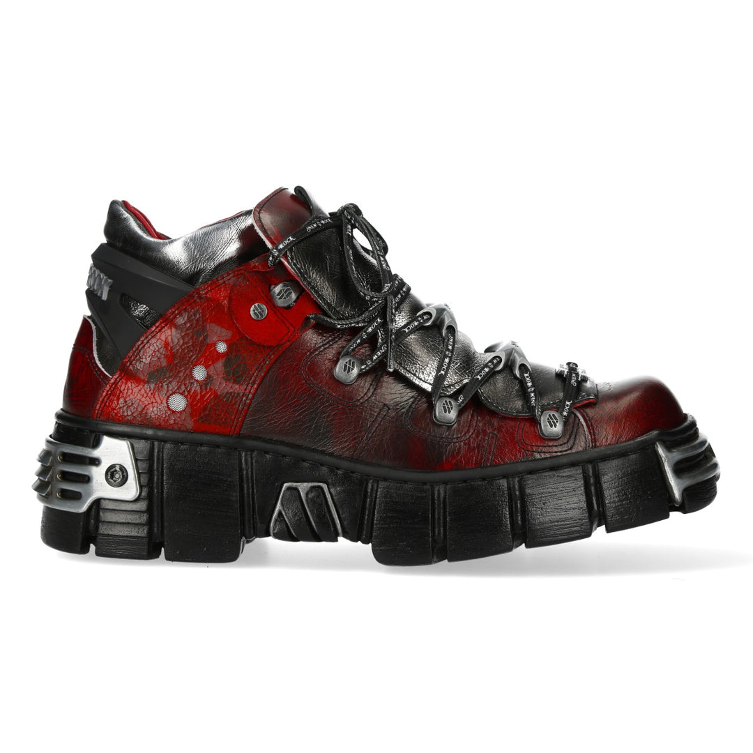 New Rock - Metallic Ankle Boot M-WALL106N-C21