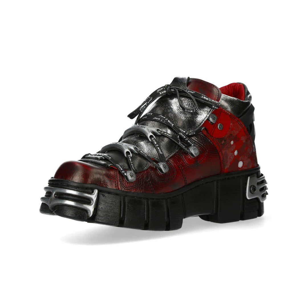 New Rock - Metallic Ankle Boot M-WALL106N-C21