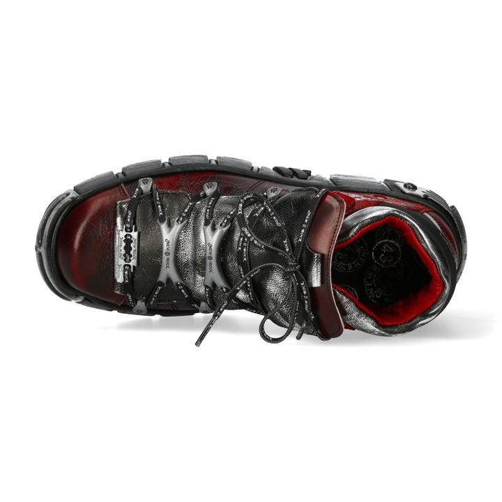 New Rock - Metallic Ankle Boot M-WALL106N-C21