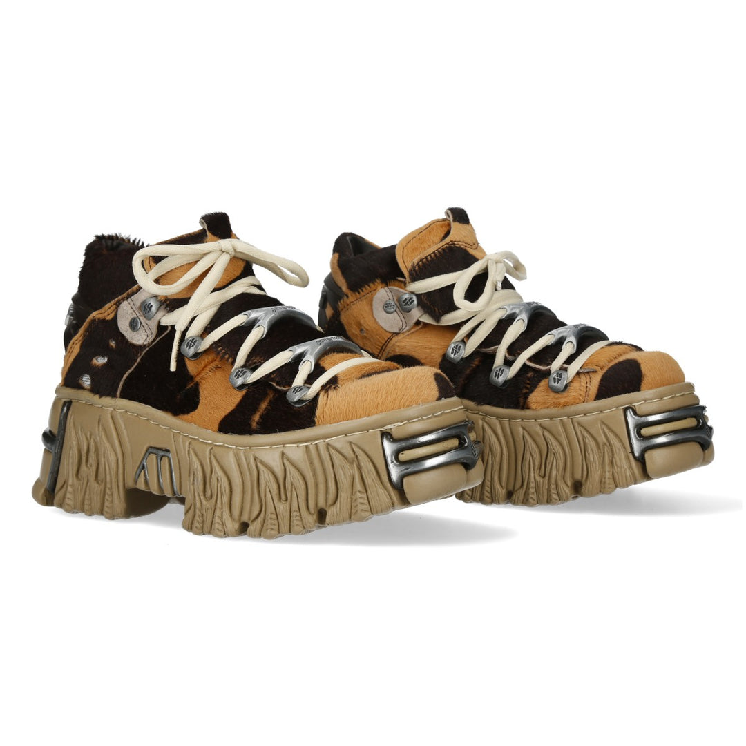 New Rock - Metallic Ankle Boot M-WALL106N-C22