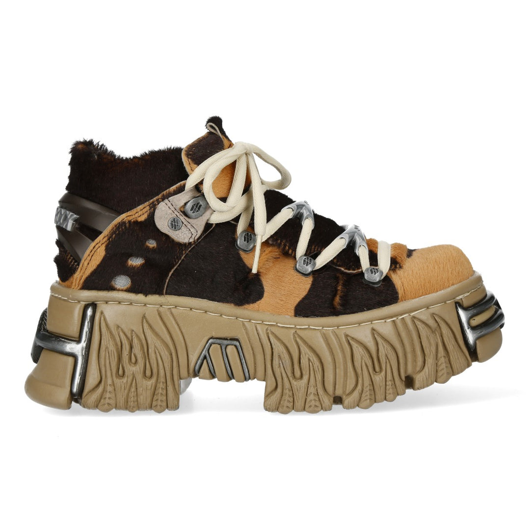 New Rock - Metallic Ankle Boot M-WALL106N-C22