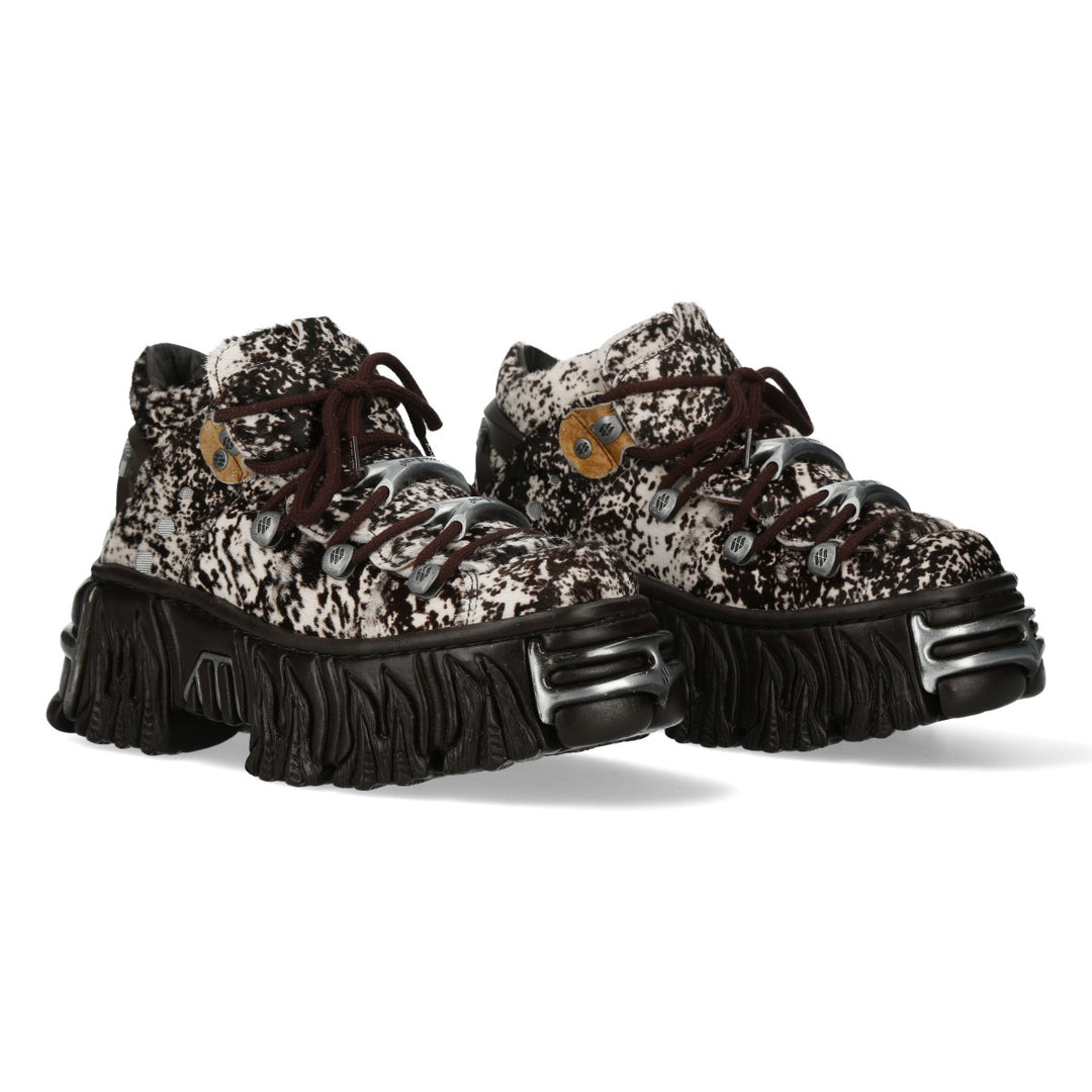 New Rock - Metallic Ankle Boot M-WALL106N-C23