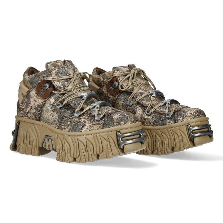 New Rock - Metallic Ankle Boot M-WALL106N-S10