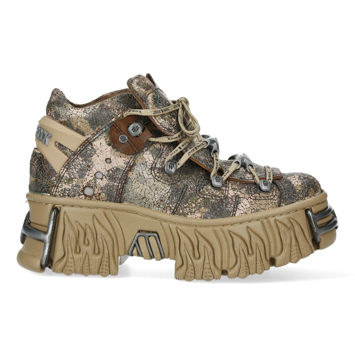 New Rock - Metallic Ankle Boot M-WALL106N-S10