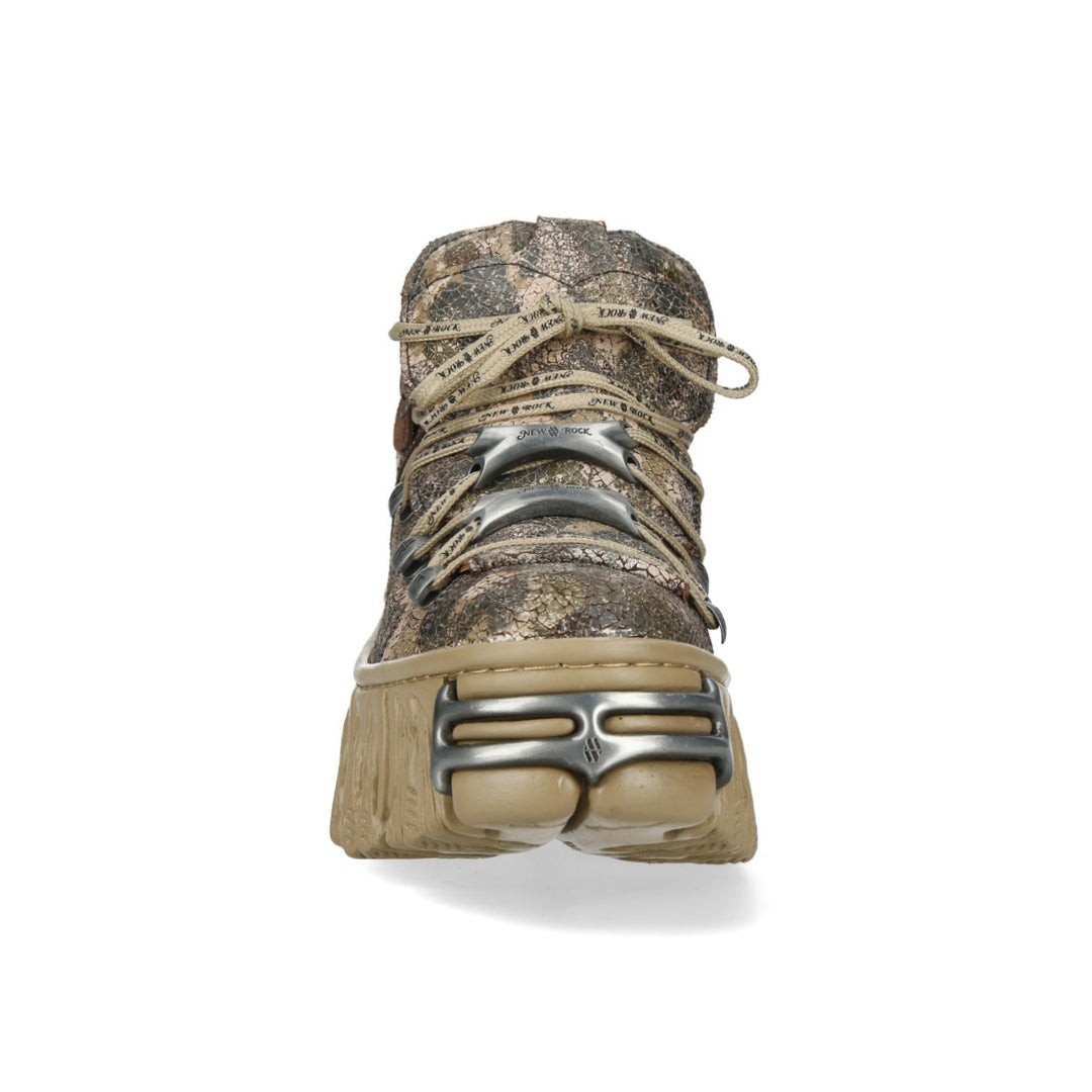 New Rock - Metallic Ankle Boot M-WALL106N-S10