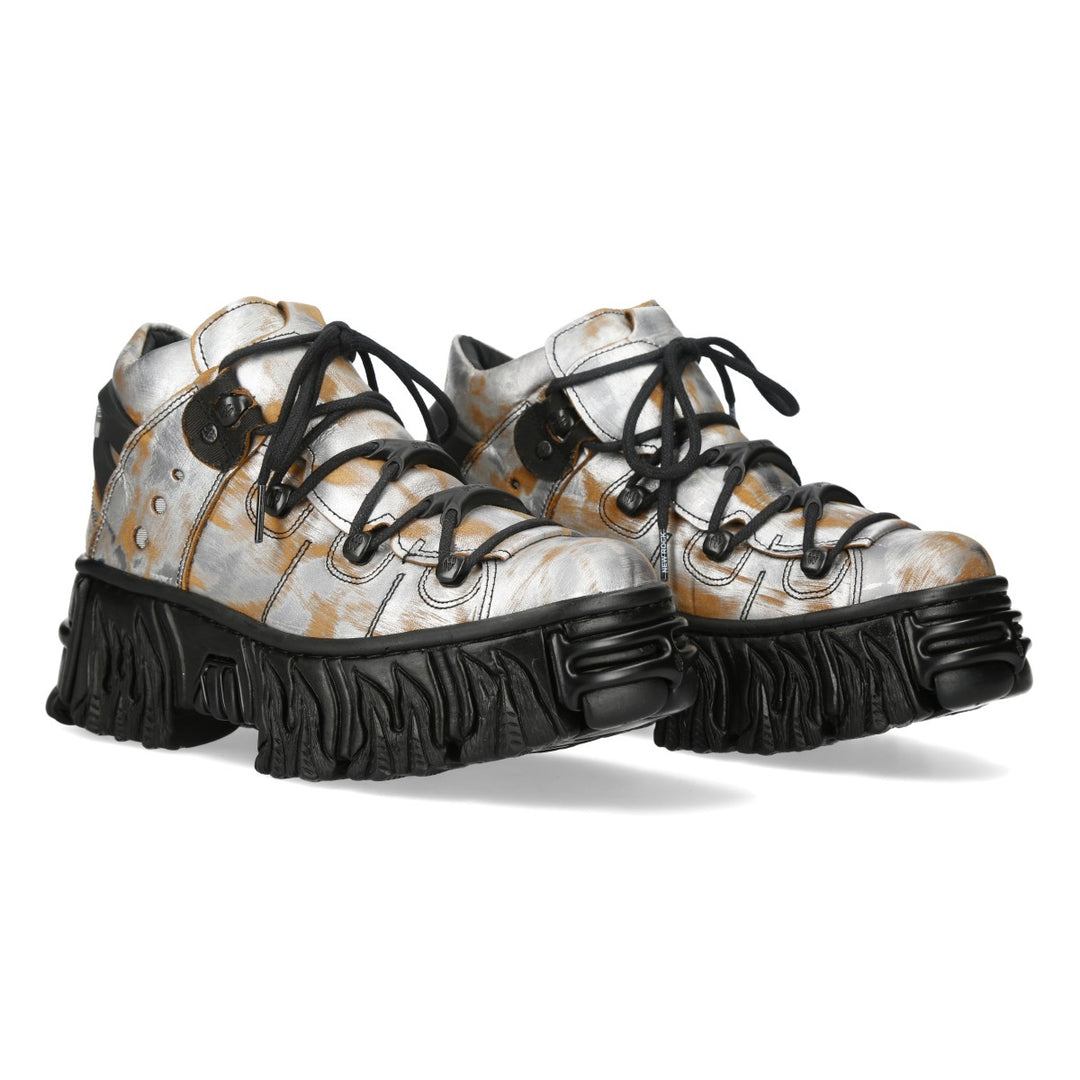 New Rock - Metallic Ankle Boot M-WALL106N-S11