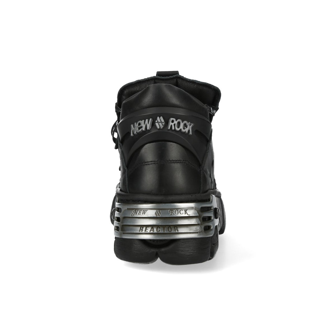 New Rock - Metallic Ankle Boot M-WALL106NSHLACE-C2