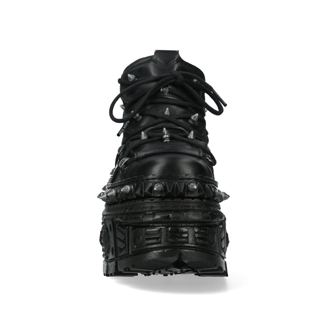 New Rock - Metallic Ankle Boot M-WALL106PCH-C1