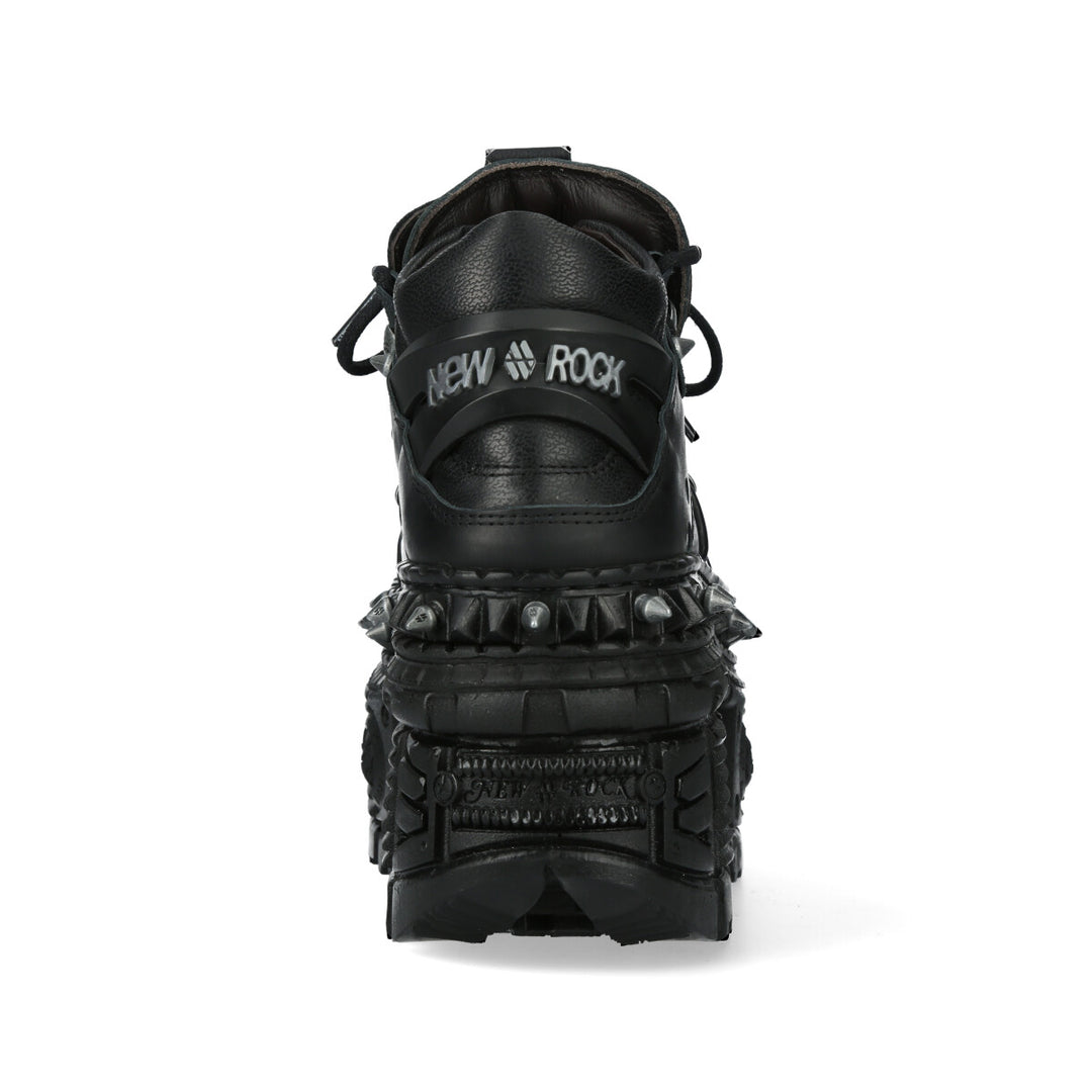 New Rock - Metallic Ankle Boot M-WALL106PCH-C1