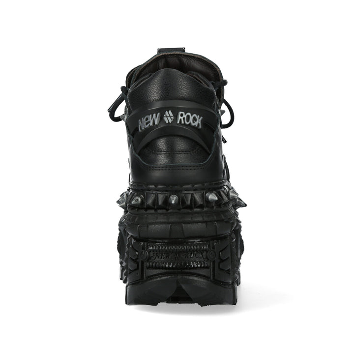 New Rock - Metallic Ankle Boot M-WALL106PCH-C1