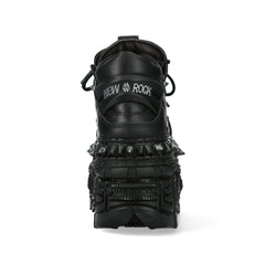 New Rock - Metallic Ankle Boot M-WALL106PCH-C1