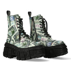 New Rock - Wall Platform Shoe M-WALL126CCT-C3