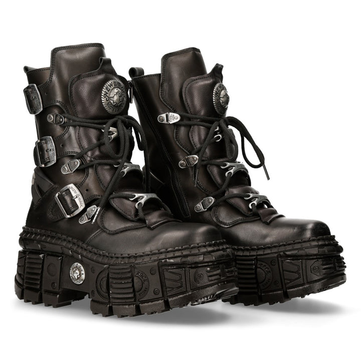 New Rock - Wall Platform Shoe M-WALL130B-S2