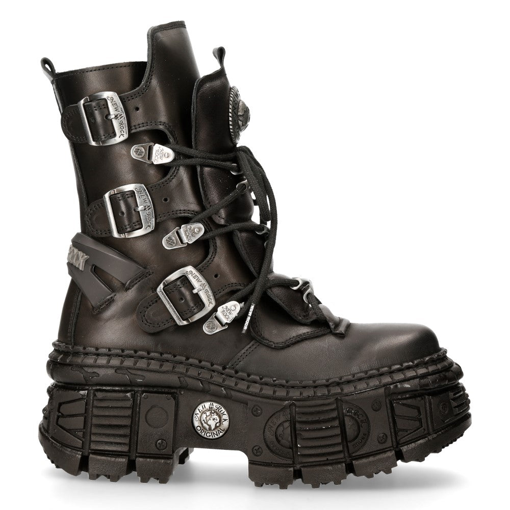 New Rock - Wall Platform Shoe M-WALL130B-S2