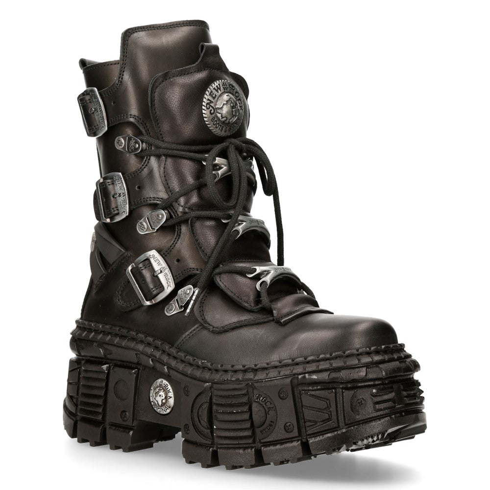 New Rock - Wall Platform Shoe M-WALL130B-S2