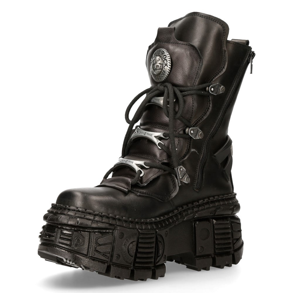 New Rock - Wall Platform Shoe M-WALL130B-S2