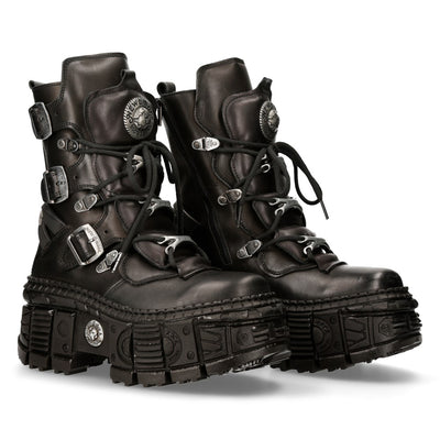 New Rock - Wall Platform Shoe M-WALL130B-S2