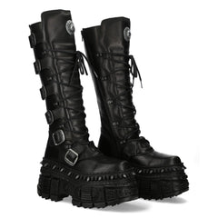 New Rock - Metallic Ankle Boot M-WALL272-C4