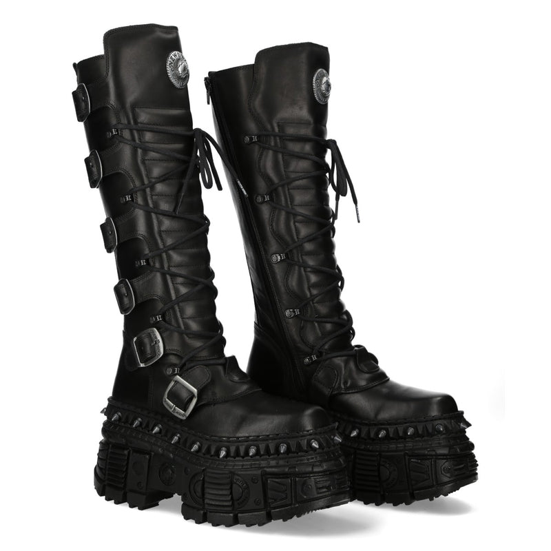 New Rock - Metallic Ankle Boot M-WALL272-C4