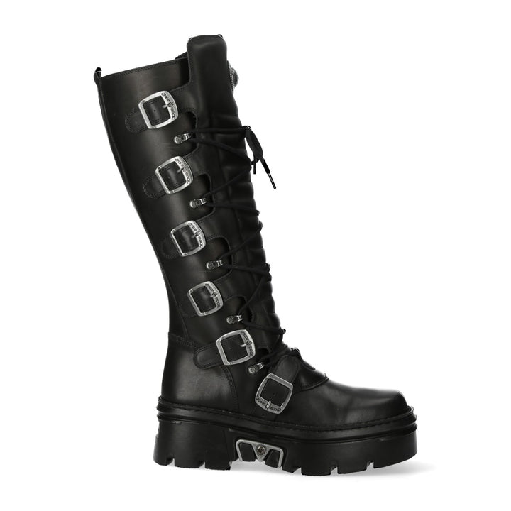 New Rock - Metallic Ankle Boot M-WALL272-S1