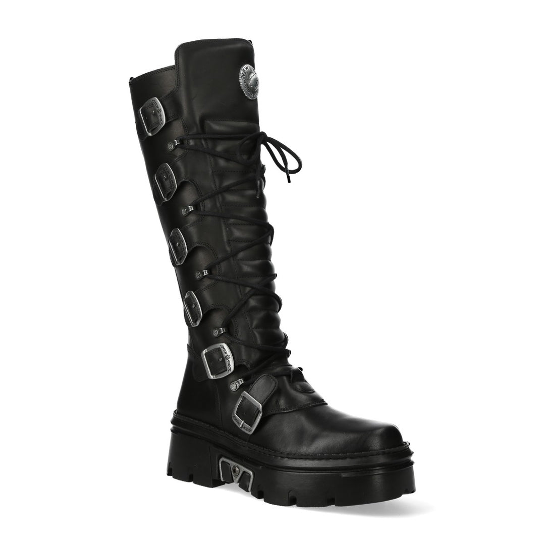New Rock - Metallic Ankle Boot M-WALL272-S1
