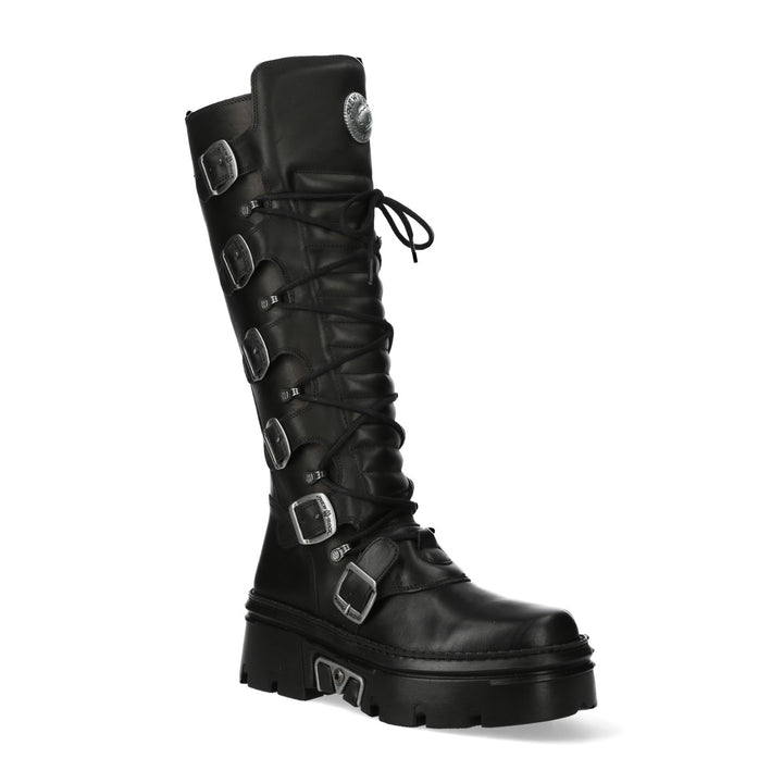 New Rock - Metallic Ankle Boot M-WALL272-S1