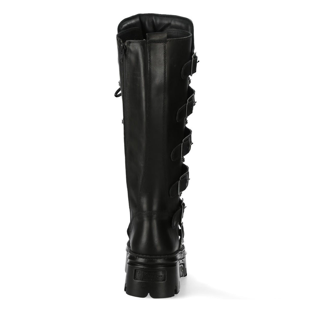 New Rock - Metallic Ankle Boot M-WALL272-S1