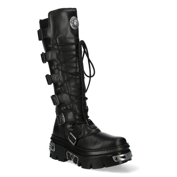 New Rock - Metallic Ankle Boot M-WALL272-S2