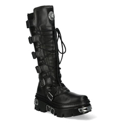 New Rock - Metallic Ankle Boot M-WALL272-S2