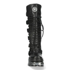 New Rock - Metallic Ankle Boot M-WALL272-S2