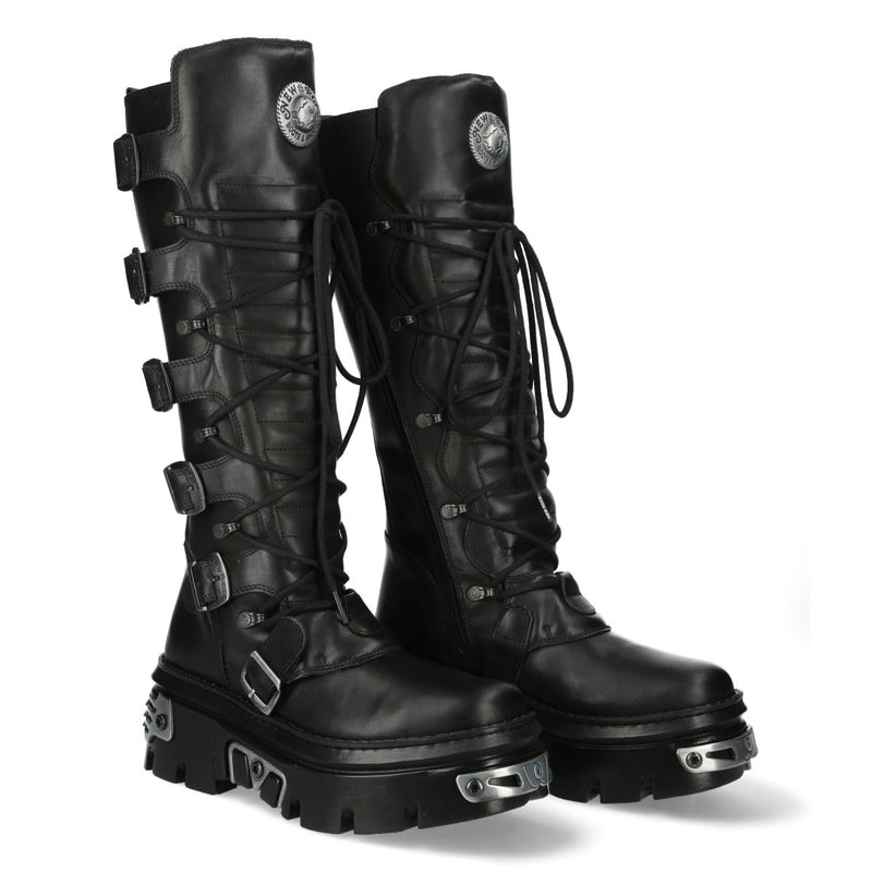 New Rock - Metallic Ankle Boot M-WALL272-S2