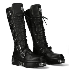 New Rock - Metallic Ankle Boot M-WALL272-S3