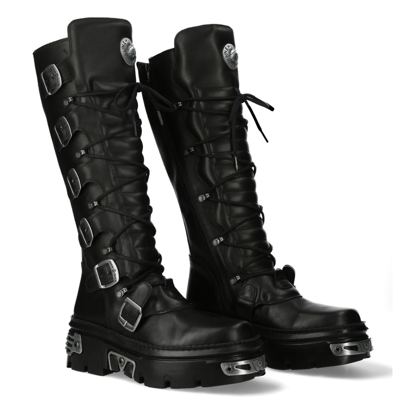 New Rock - Metallic Ankle Boot M-WALL272-S3